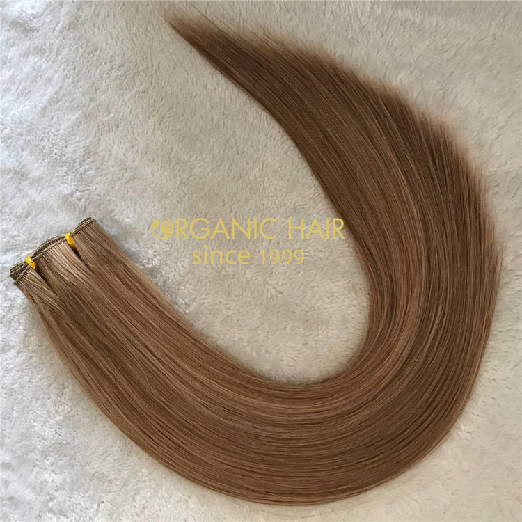 Best remy human hand-tied hair wefts wholesale in China A146